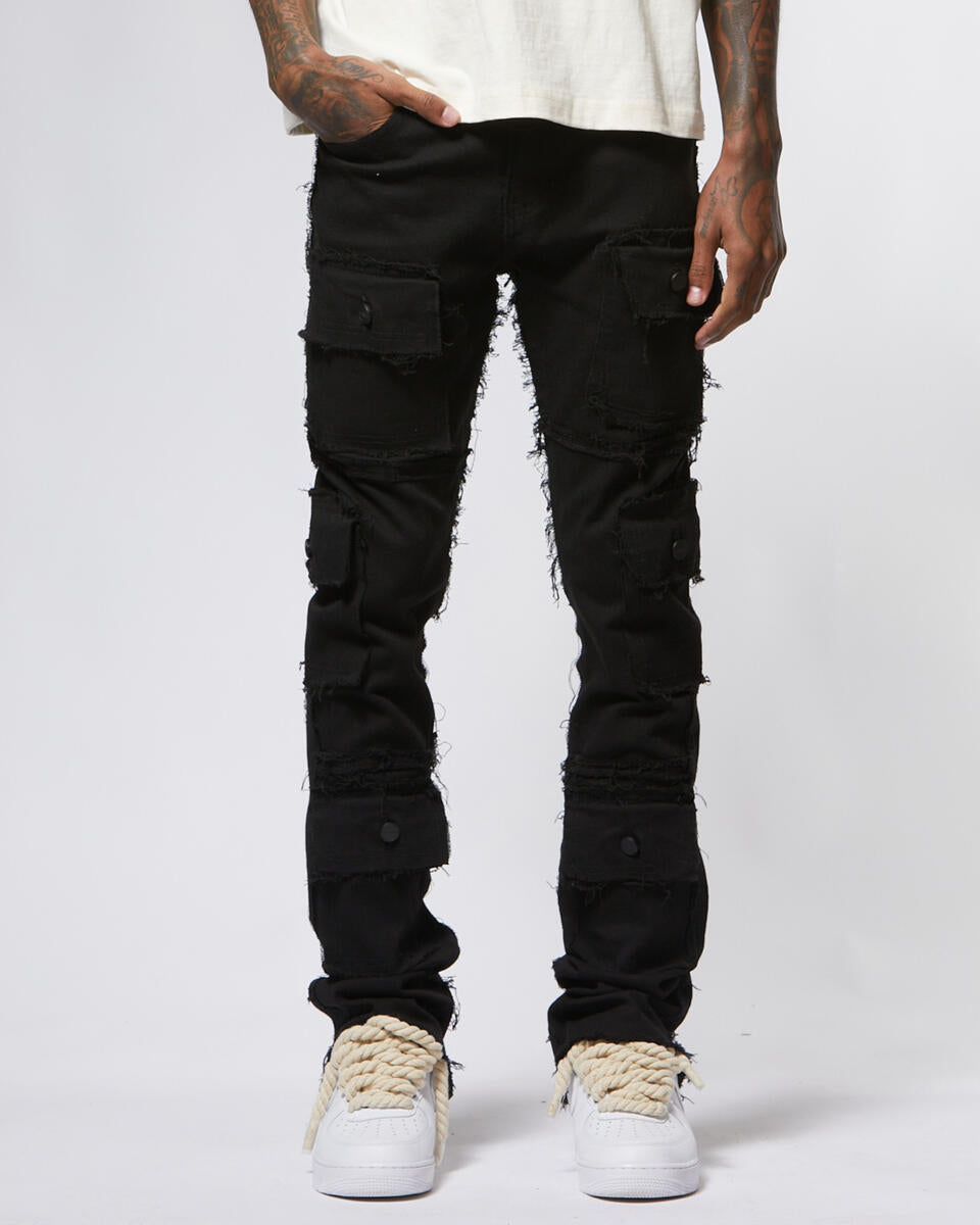 Carter Flare Stacked Jean