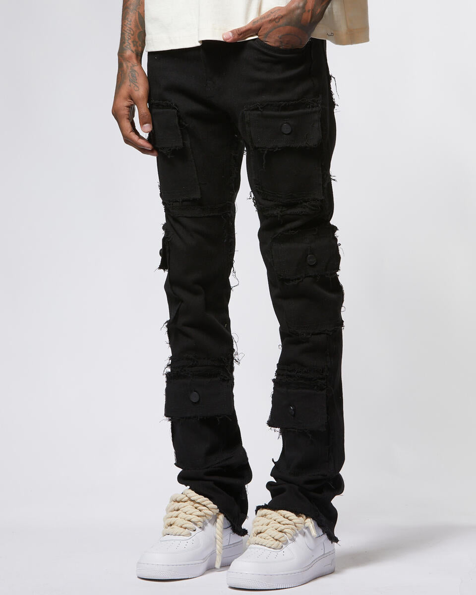 Carter Flare Stacked Jean