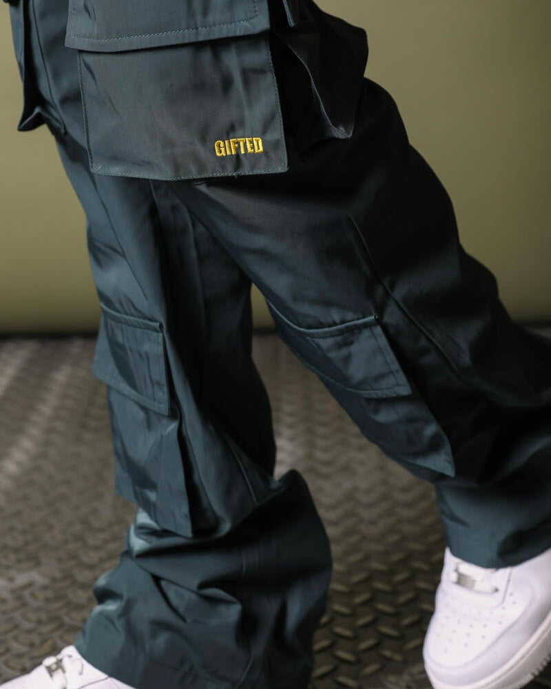 Portor Nylon Stacked Pants