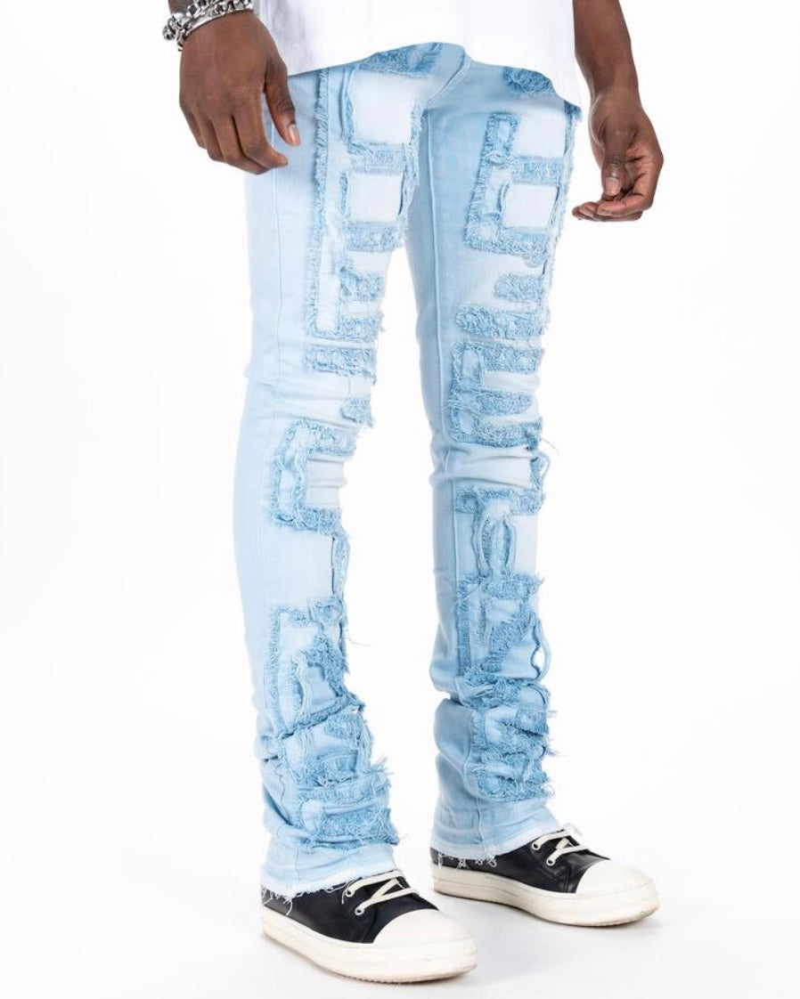 Inspired By Stacked Denim Jean