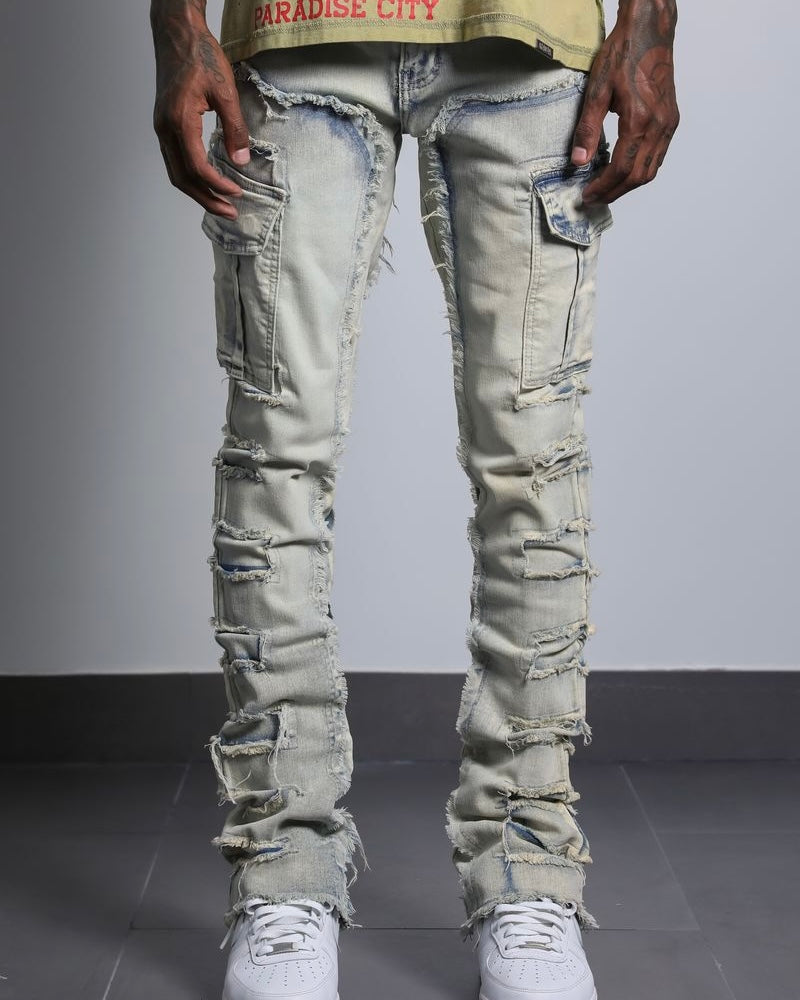 Santo Stacked Jean