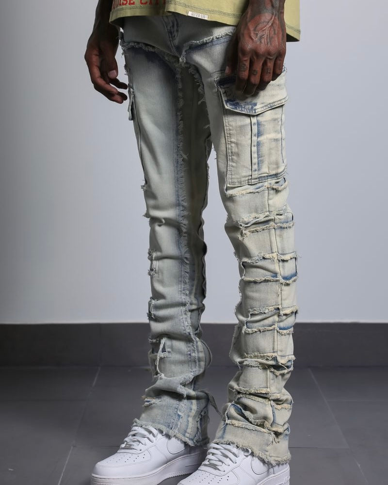 Santo Stacked Jean