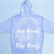 GB Jesus Cross Zip Hoodie Flare Set
