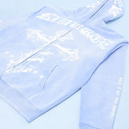 GB Jesus Cross Zip Hoodie Flare Set