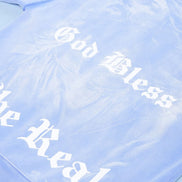 GB Jesus Cross Zip Hoodie Flare Set