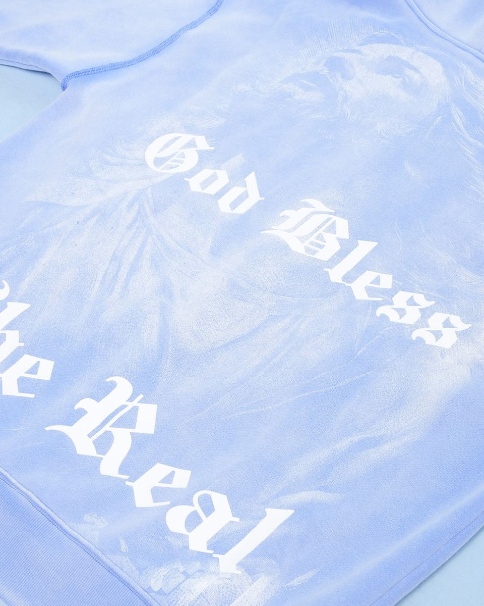 GB Jesus Cross Zip Hoodie Flare Set