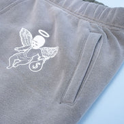 GB Jesus Cross Zip Hoodie Flare Set