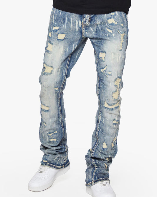 River Valley Stacked Denim Jeans