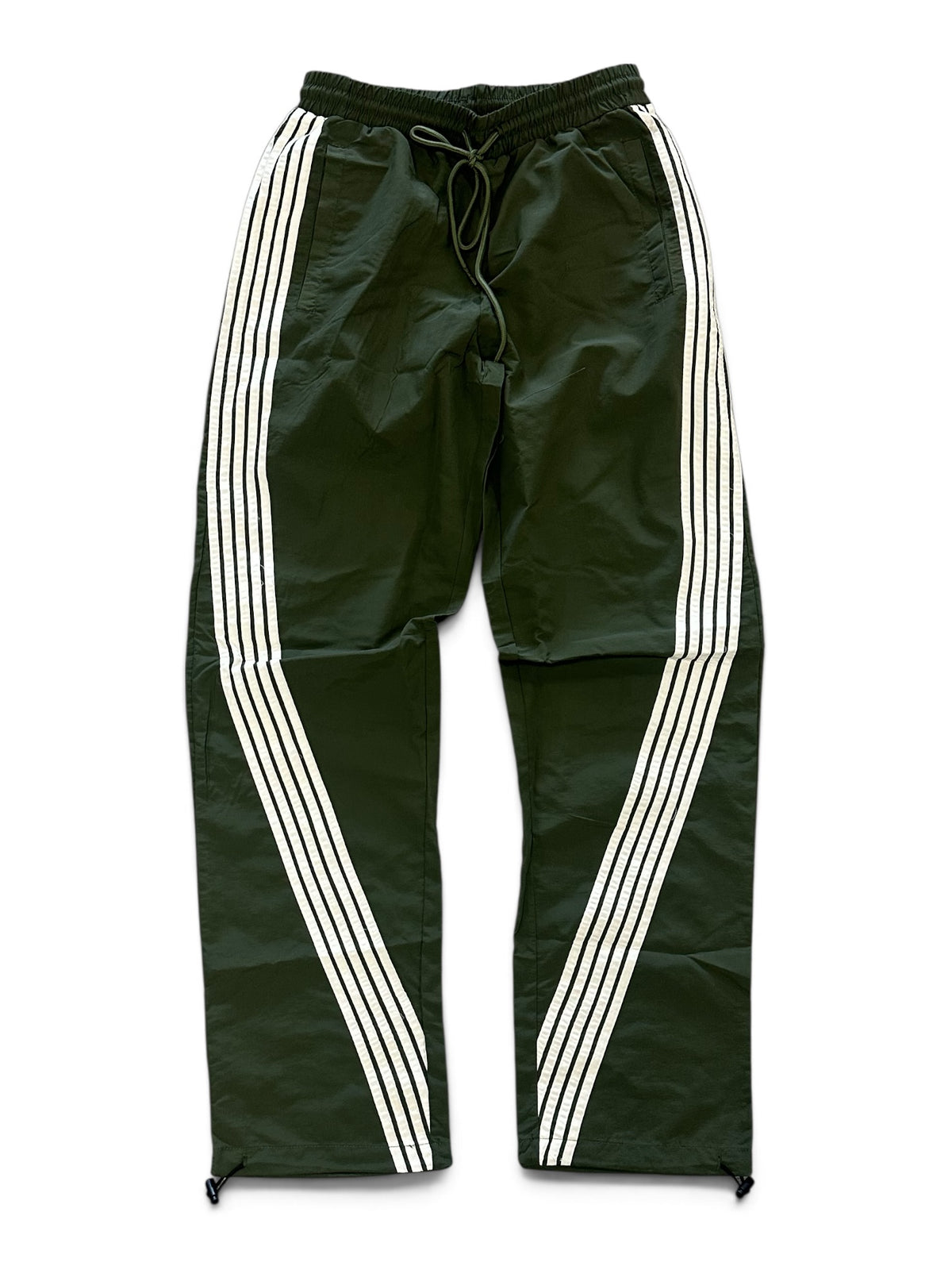 Rebel Minds Striped Nylon Pants