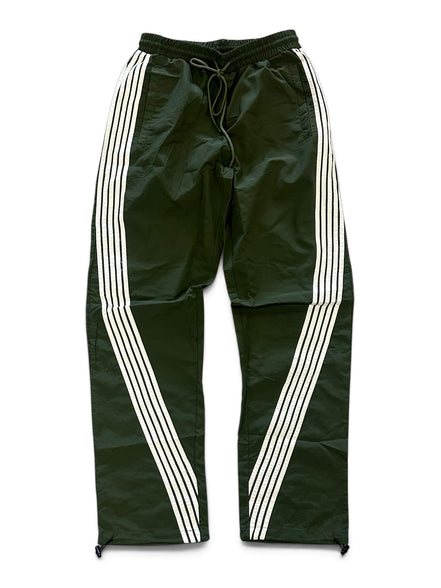 Rebel Minds Striped Nylon Pants