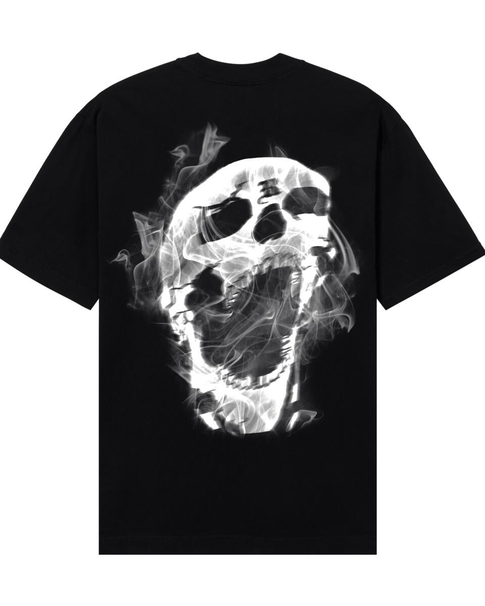 Smoke Lightning Logo Tee