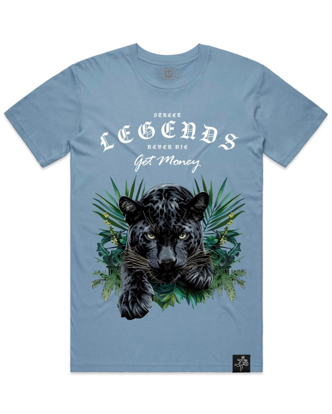 Tropical Leaves Jaguar Tee