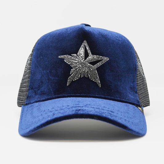 Velvet Diamond Star Logo Trucker Hat