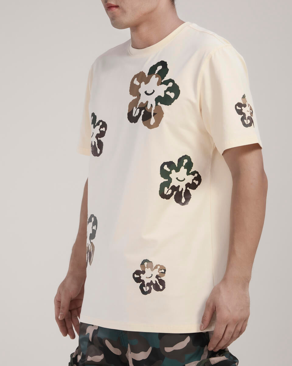 Woodland Camo Tear Drip Tee