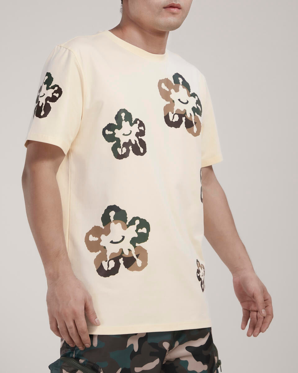 Woodland Camo Tear Drip Tee