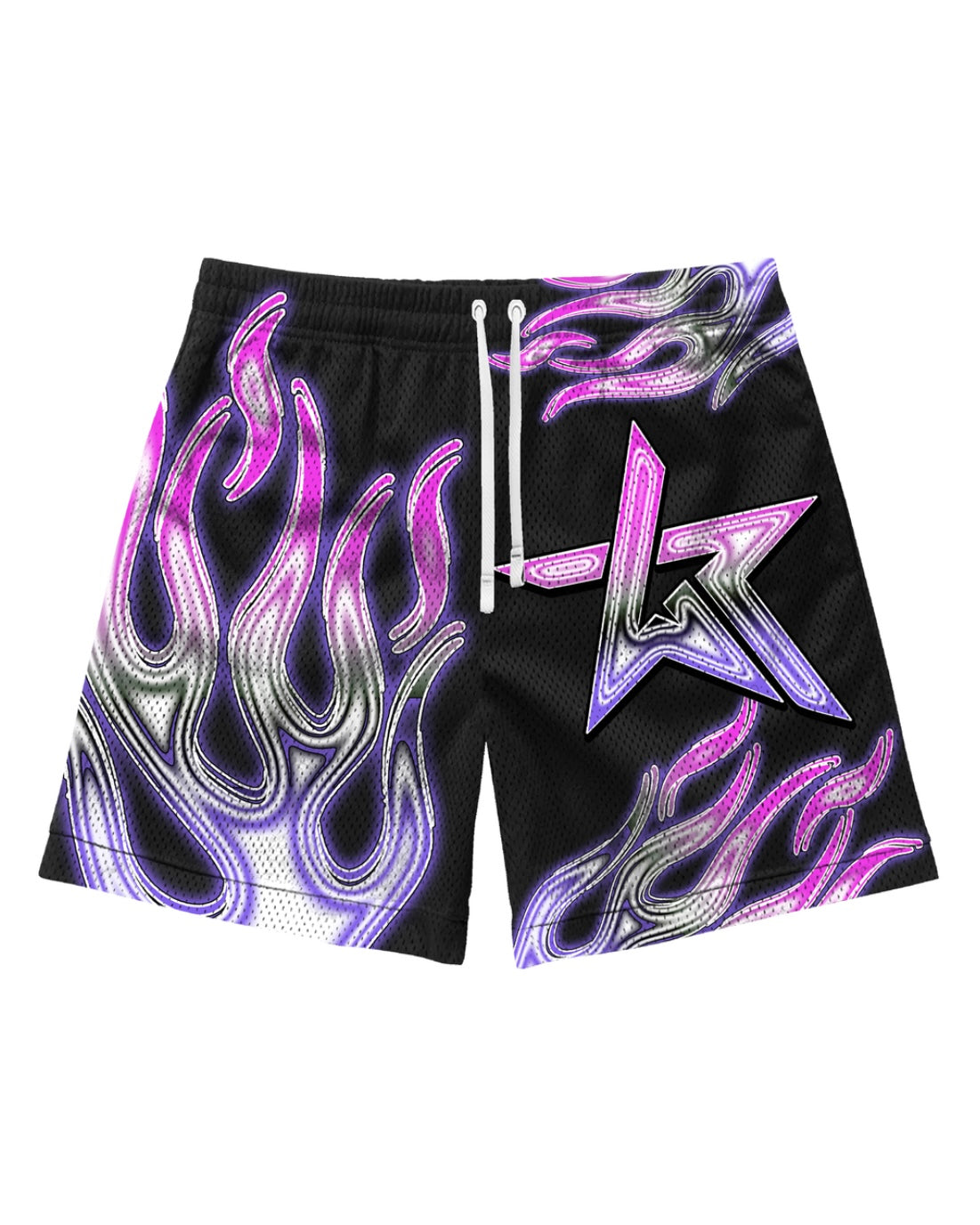 Live Fast Die Young Mesh Shorts