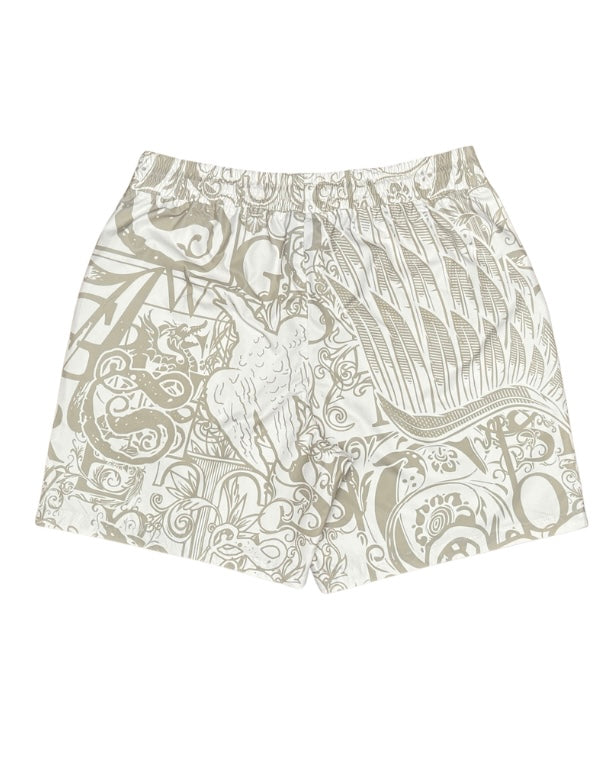 Graffiti Nylon Short Set