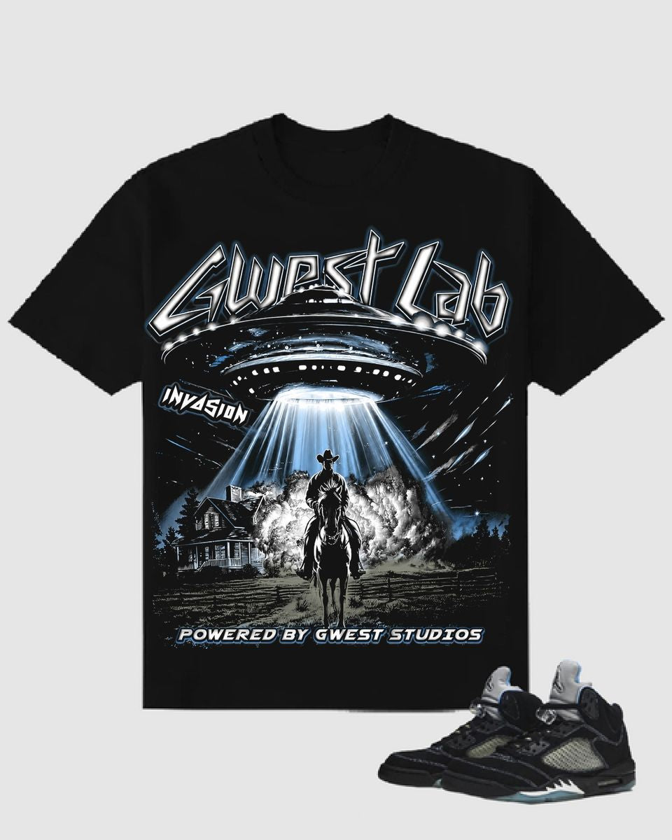 G. West UFO Cowboy Tee
