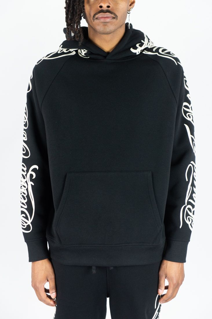 Script Blessed Fleece Hoodie
