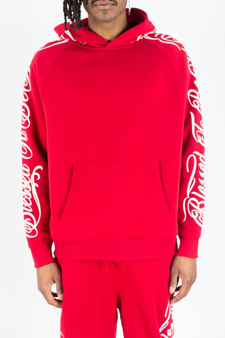 Script Blessed Fleece Hoodie