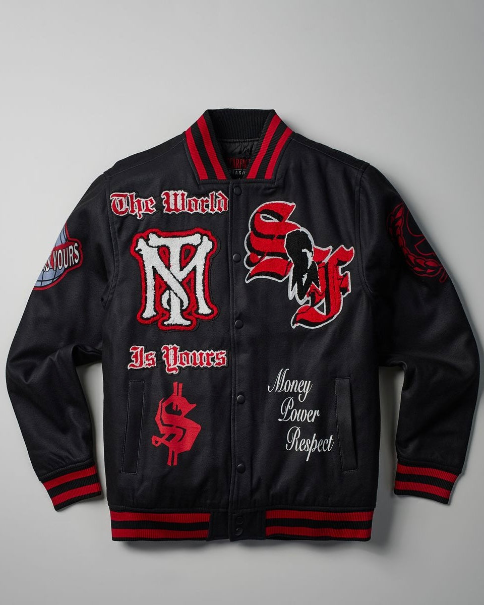 World is Yours Varsity Jacket