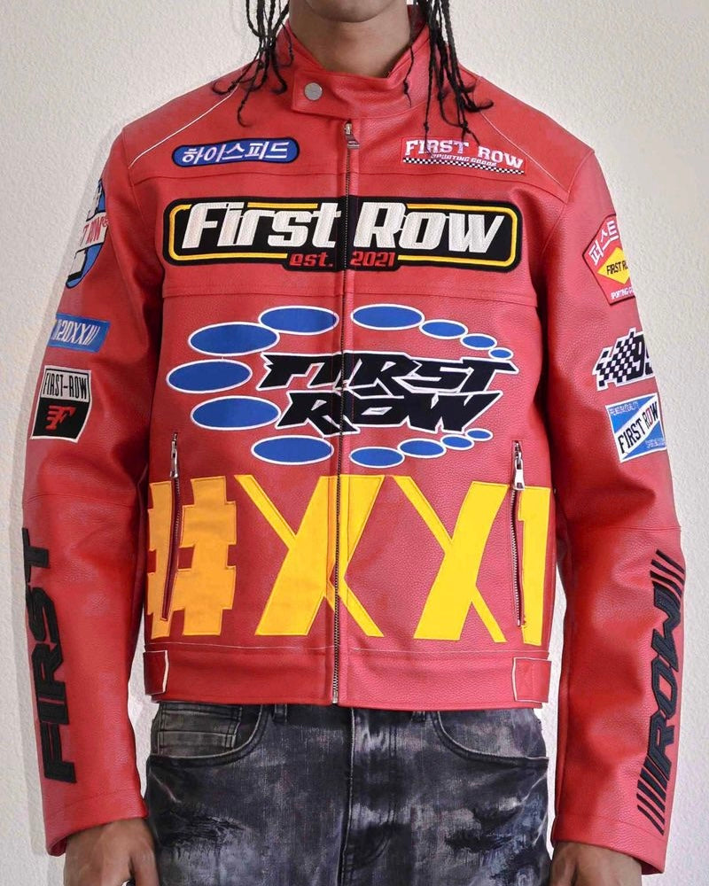 Motor Racing Leather Jacket