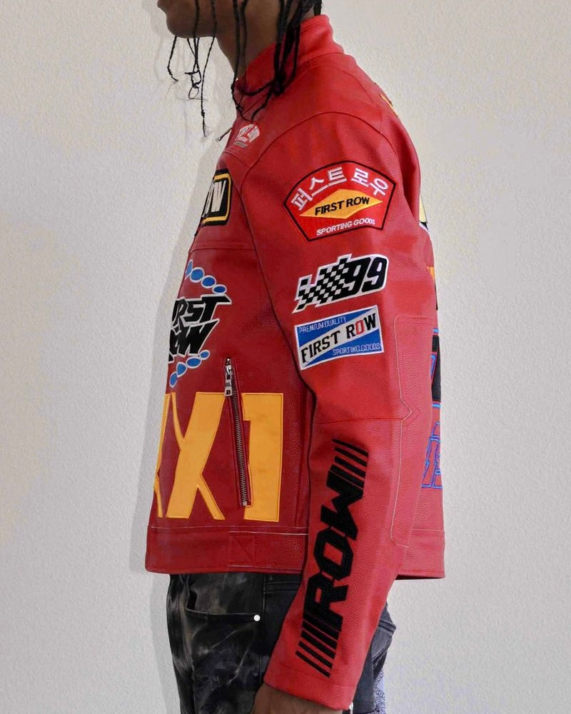 Motor Racing Leather Jacket