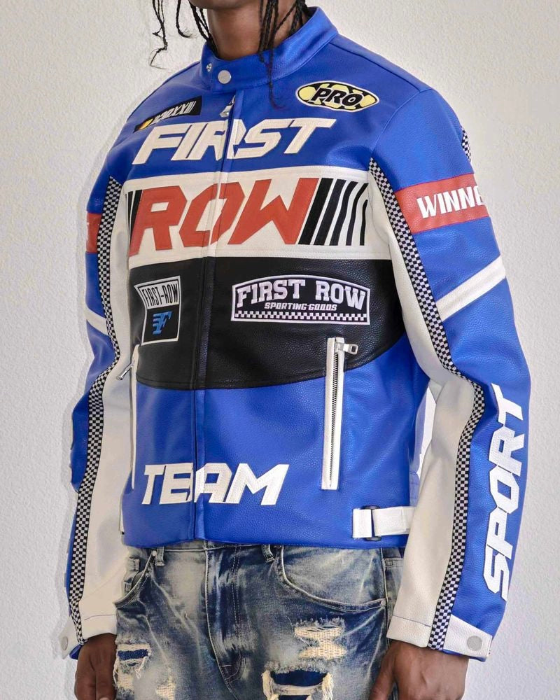 Contrast Motor Racing Jacket