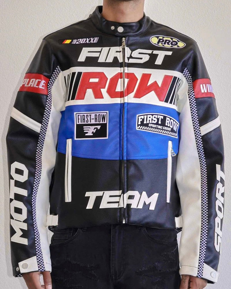 Contrast Motor Racing Jacket