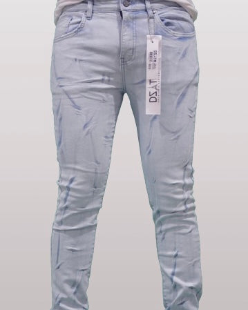 Tag Pin Skinny Denim