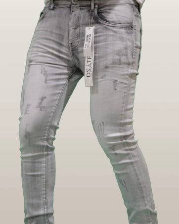 Grey Washed Jeans