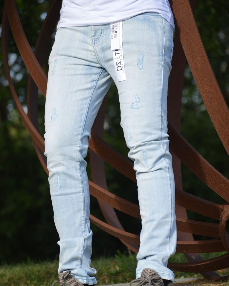 Light Distressed Jean