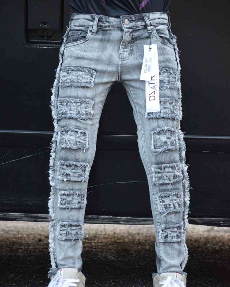 Kid’s Fringe Boxed Jeans