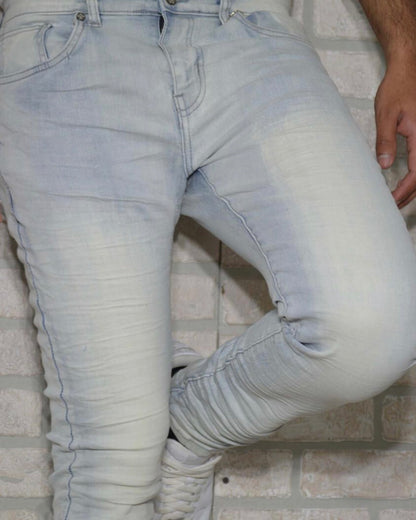 Super Stretch Acid Washed Jeans