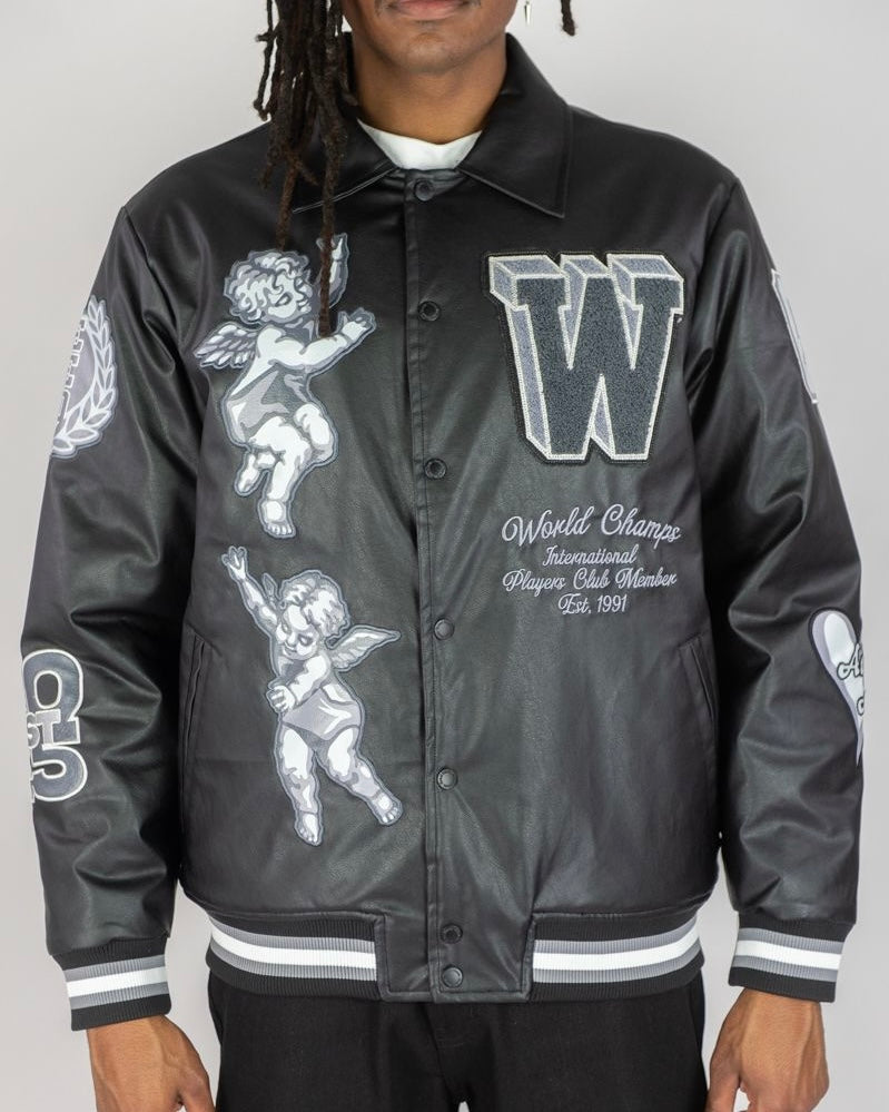 World Champs PU Varsity Jacket