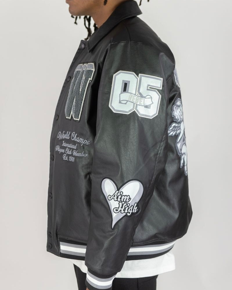 World Champs PU Varsity Jacket