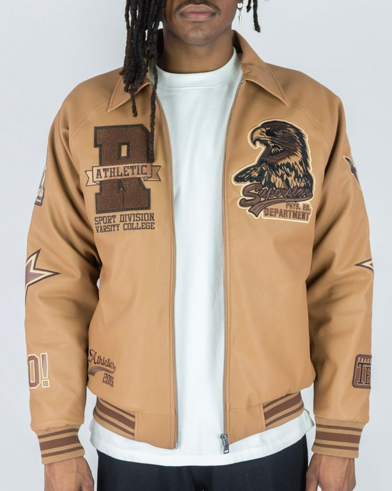 Eagle USA PU Varsity Jacket