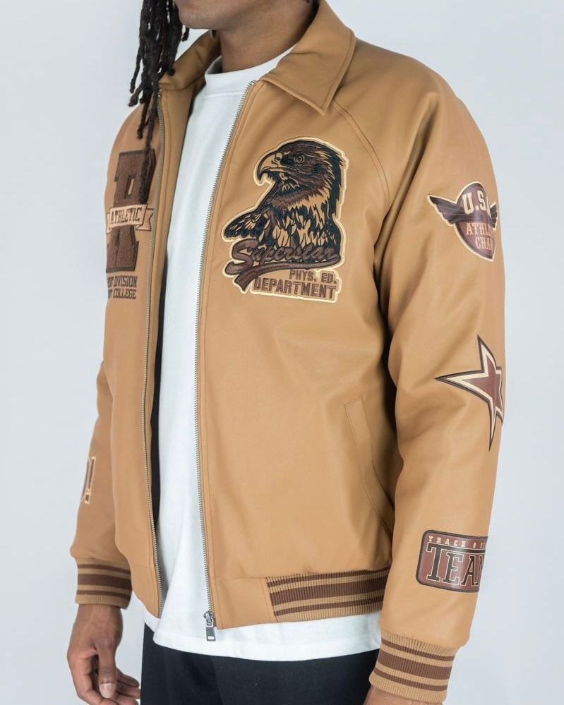 Eagle USA PU Varsity Jacket