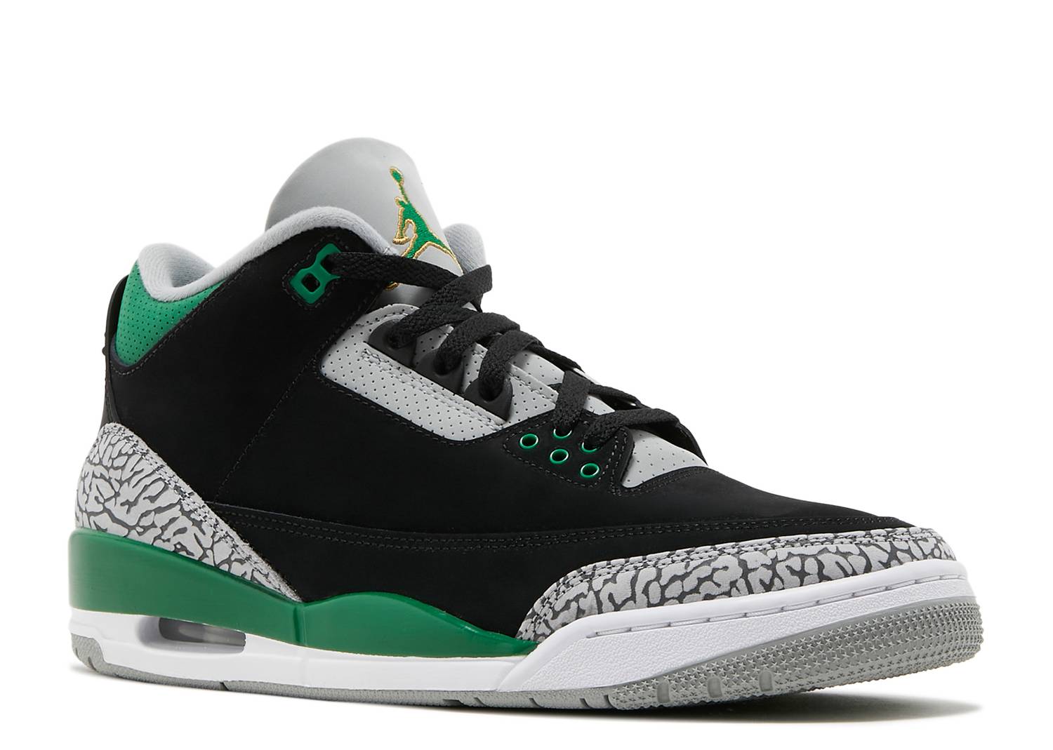 Jordan Retro 3’s Pine Green Men