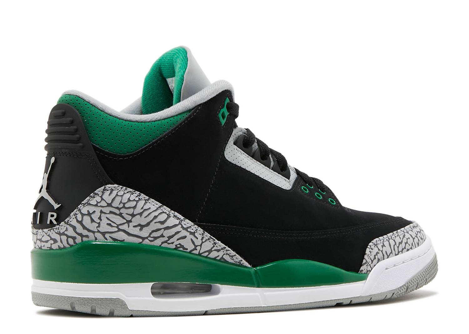 Jordan Retro 3’s Pine Green Men