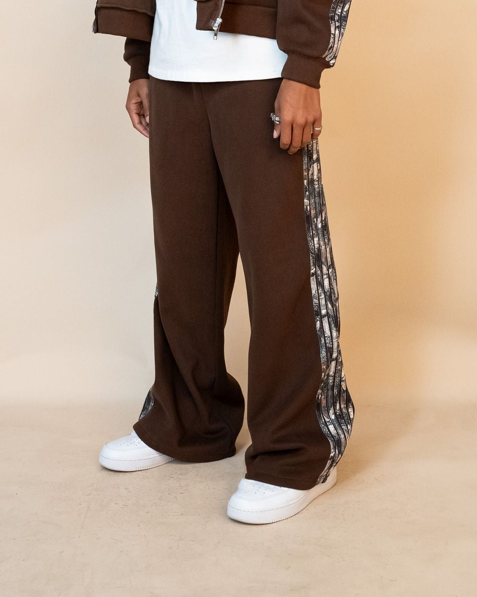 Real Camo Striped Baggy Pants