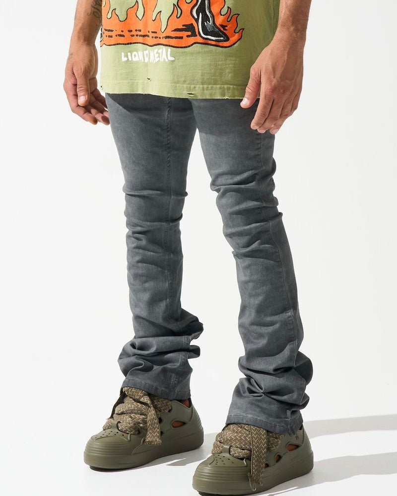 Lead Stacked Jeans