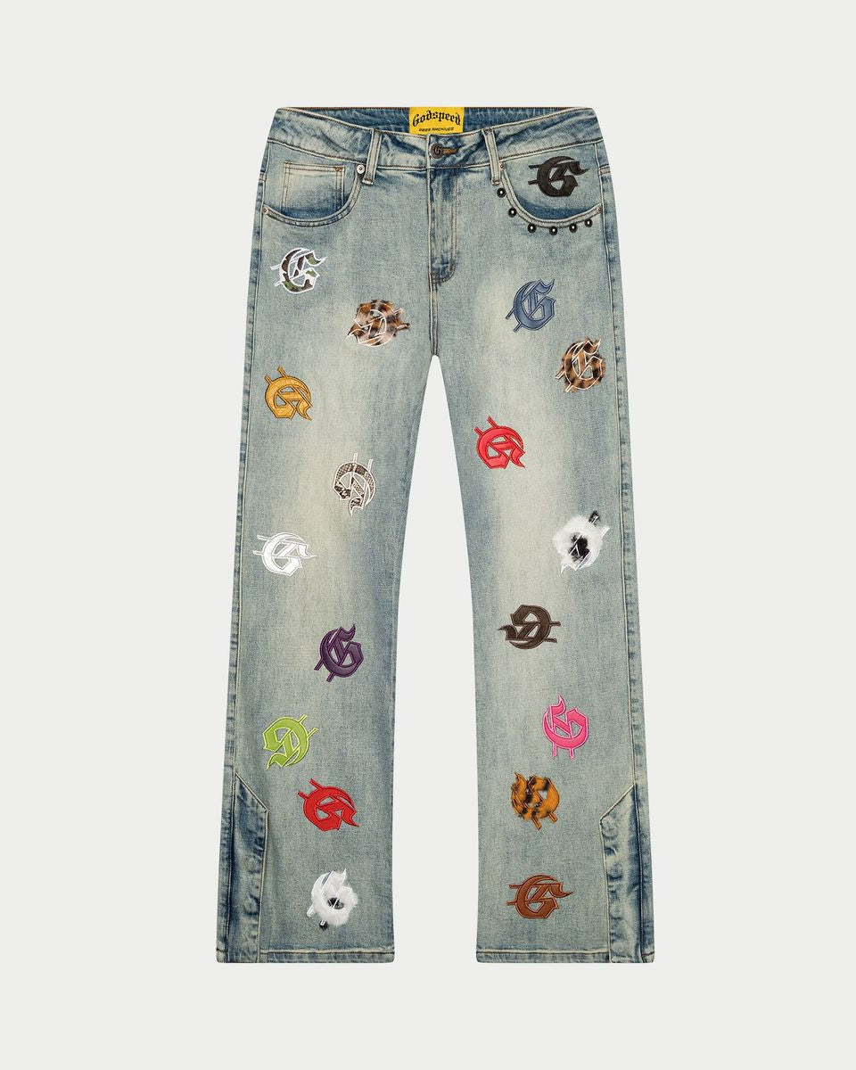 Infinity Multi Color Denim