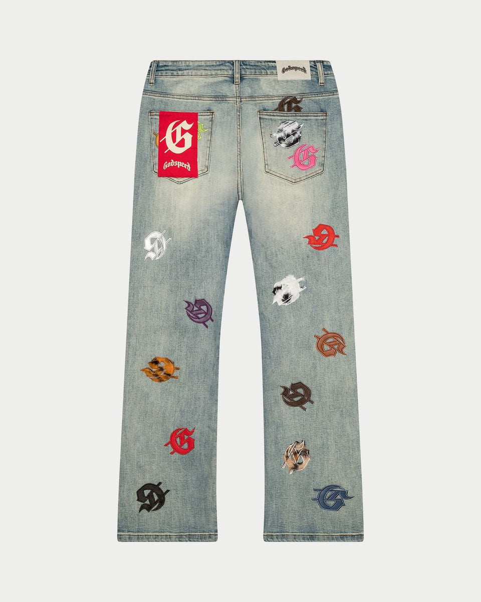 Infinity Multi Color Denim