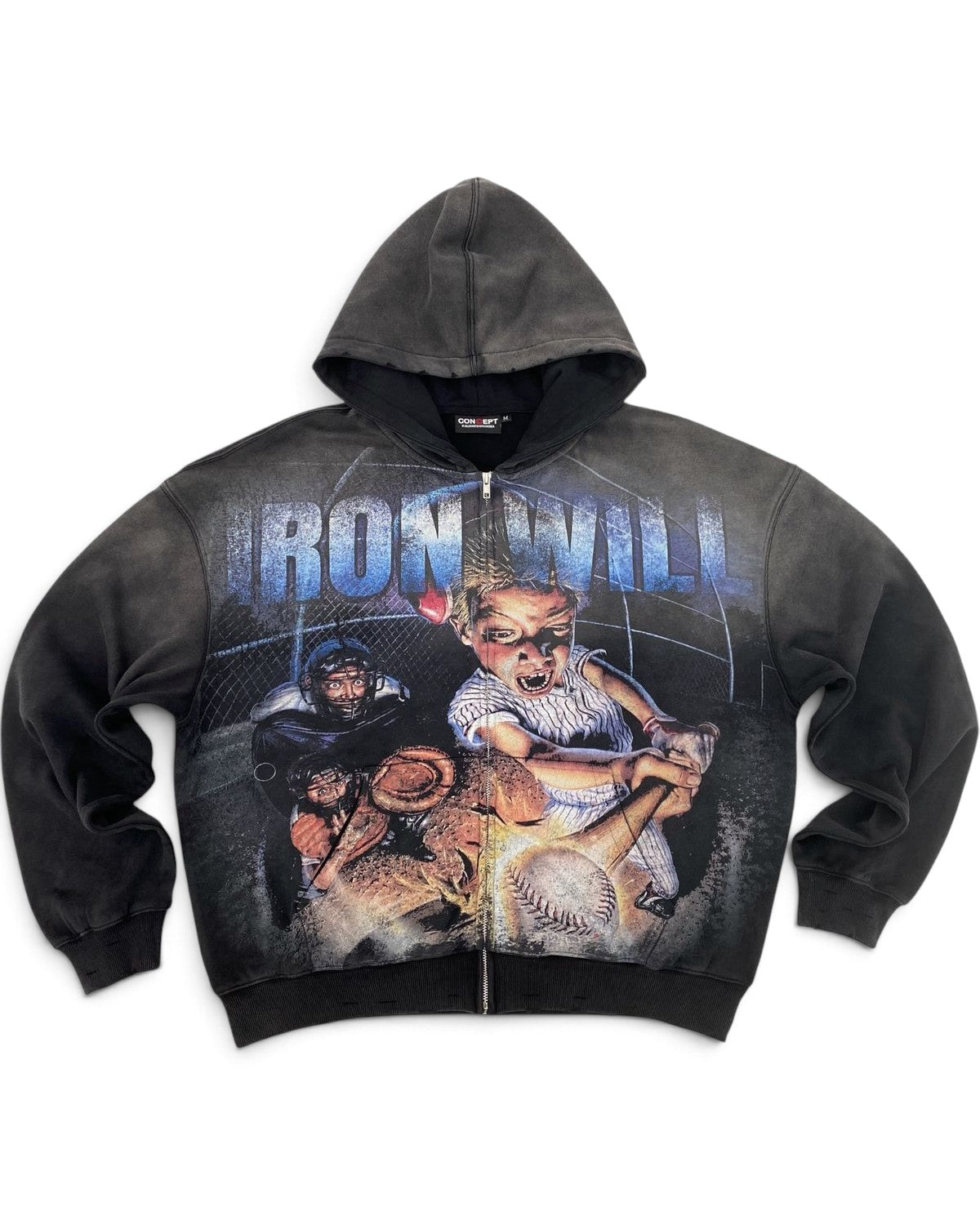 Concept LA Iron Will 2.0 Zip Hoodie