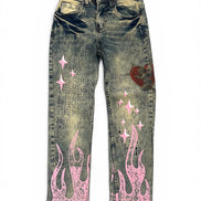 FWRD Junior's Dreams Slim Straight Denim