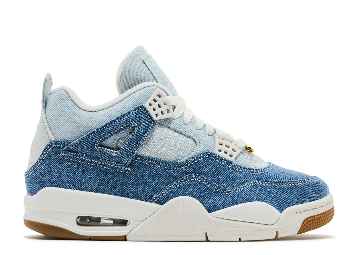 Jordan 4 Retro TEX Denim Worn Blue (Women's)