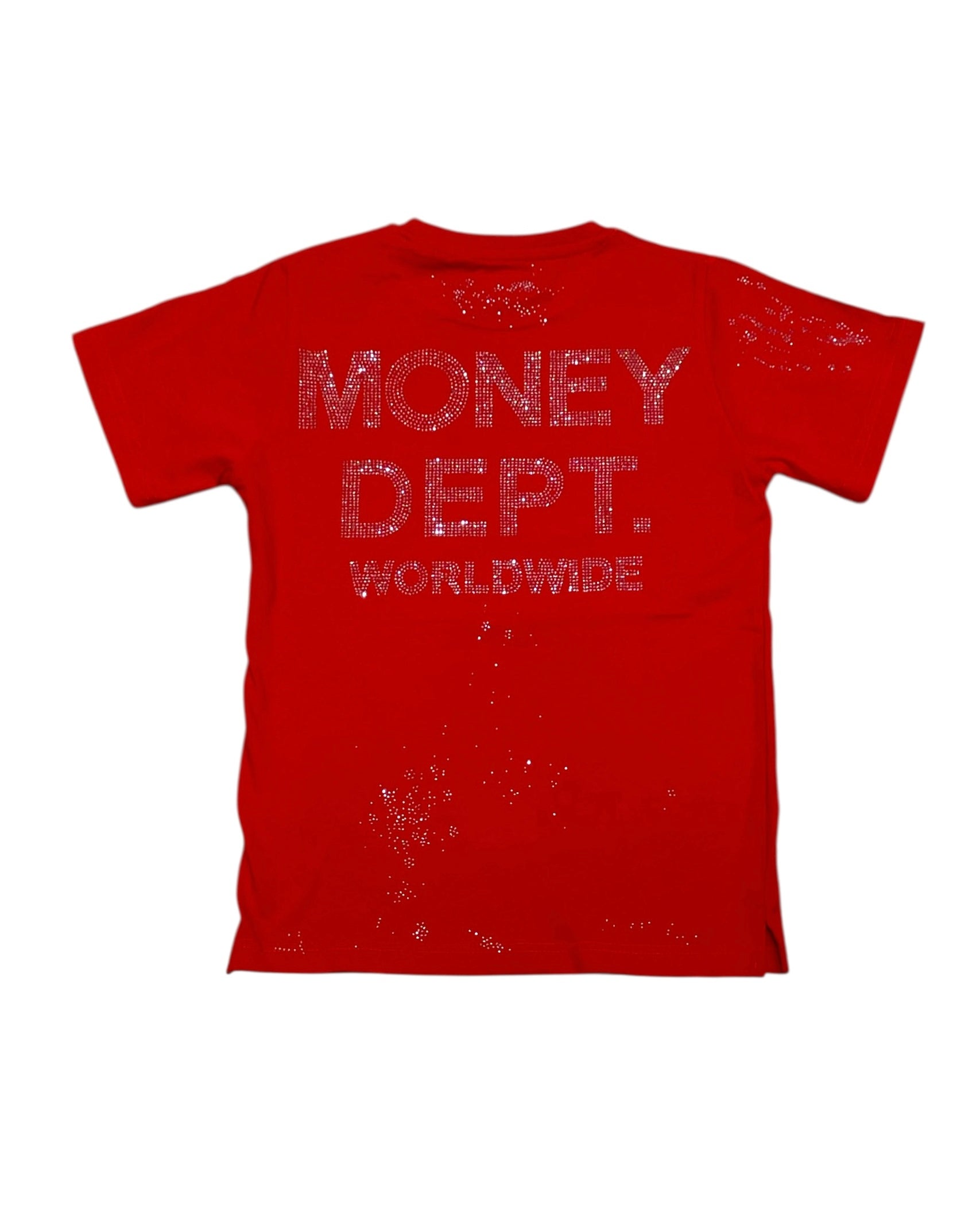 Fwrd juniors money dept tee in red 