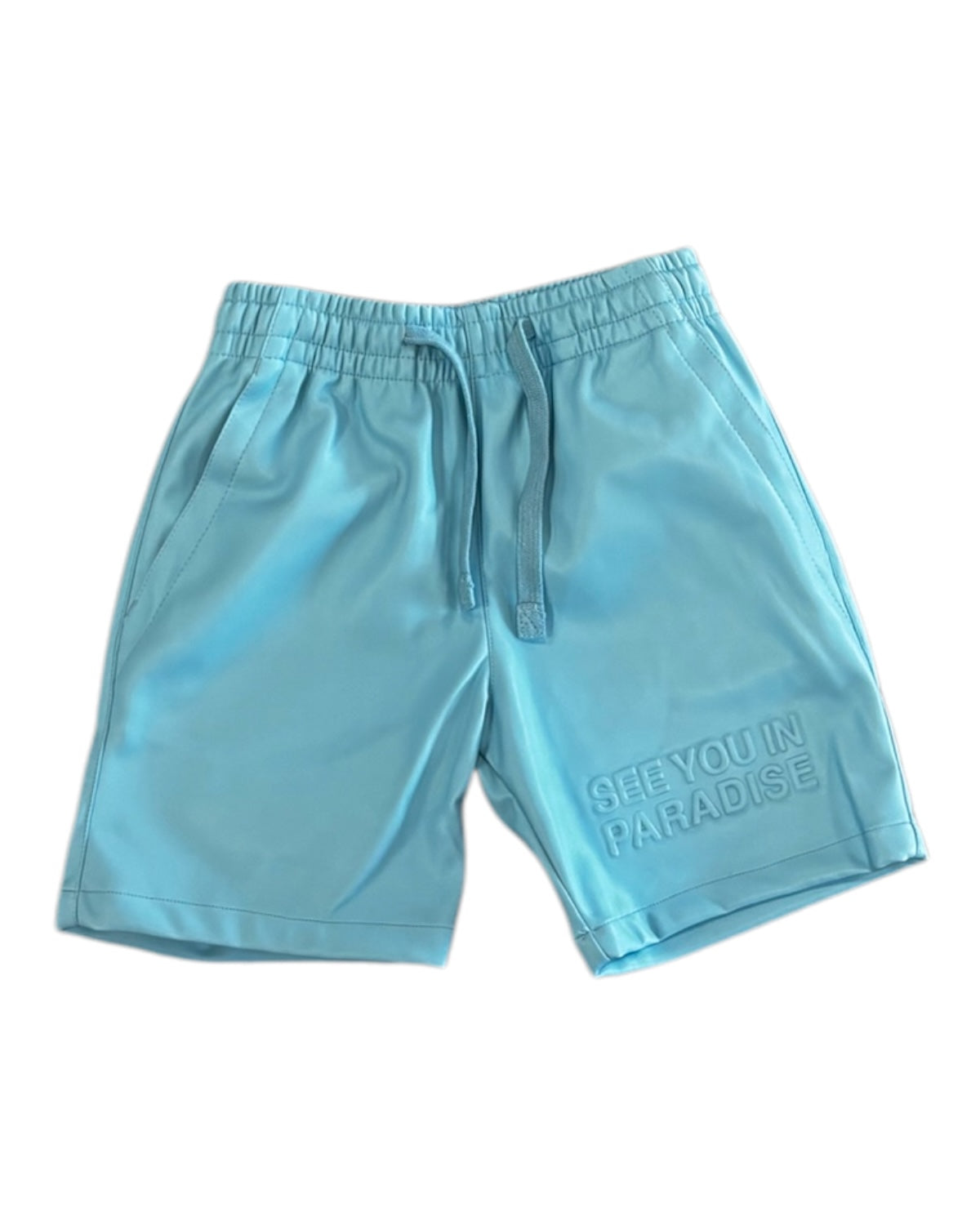 Jordan Craig juniors see you in paradise shorts in sky blue 