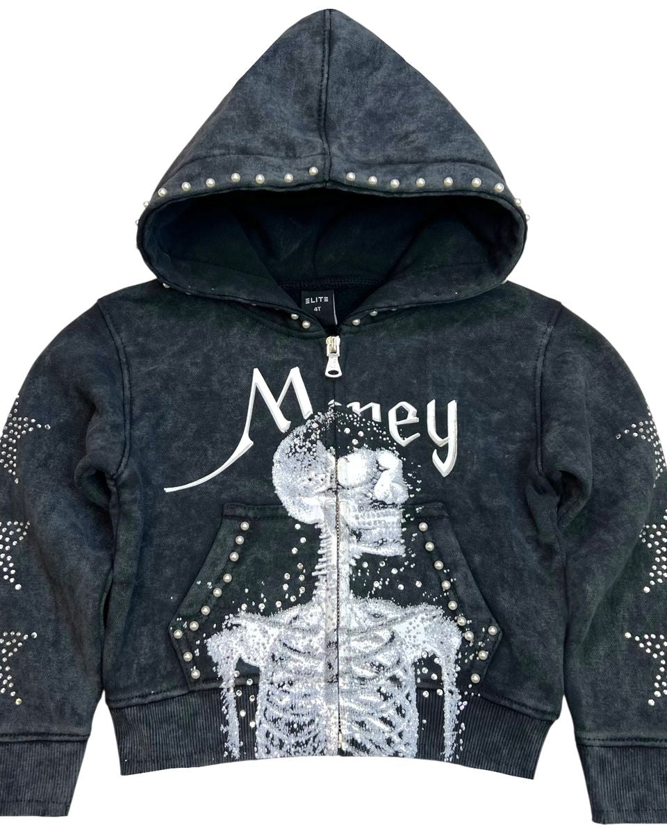Toddler's Skull Premium Heavy GSM Track Set